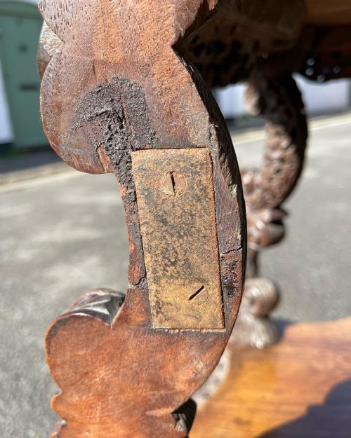 BURMESE TEAK WHATNOT - ADDITIONAL PHOTO 5