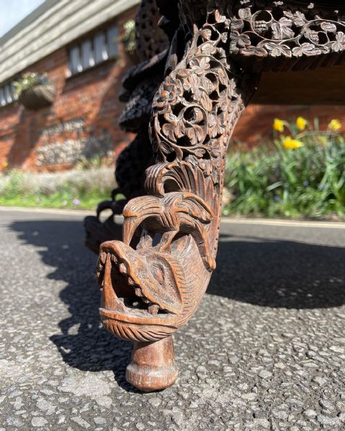 BURMESE TEAK WHATNOT - ADDITIONAL PHOTO 7
