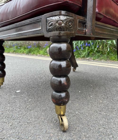 NINETEENTH CENTURY BOBBIN TURNED ARMCHAIR - ADDITIONAL PHOTO 7