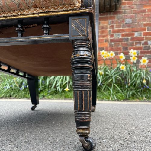 AESTHETIC EBONISED SLIPPER CHAIR - ADDITIONAL PHOTO 3