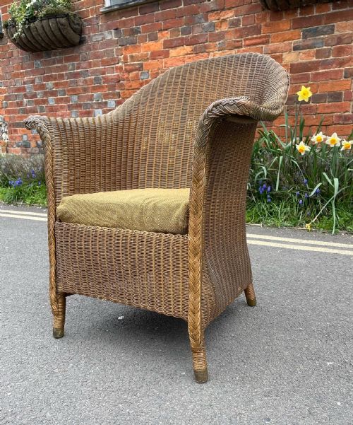 lloyd loom armchair - CATEGORY: ANTIQUE CHAIRS - DATED 1920
