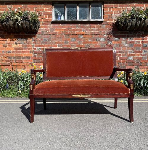 NINETEENTH CENTURY CONTINENTAL SOFA - ADDITIONAL PHOTO 1