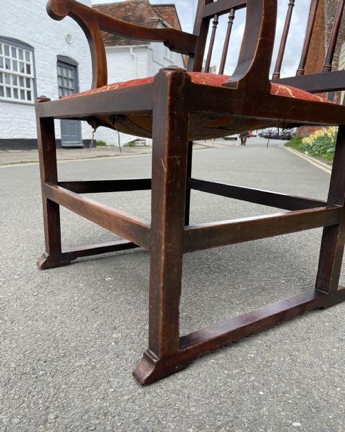 GEORGIAN DRUNKARDS ARMCHAIR - ADDITIONAL PHOTO 6