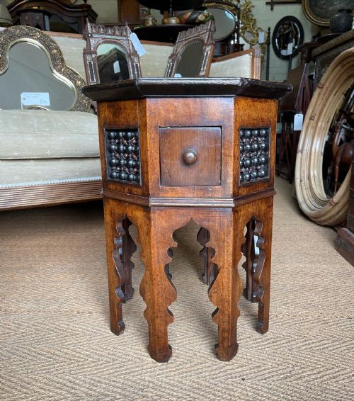 nineteenth century moorish table - CATEGORY: ANTIQUE TABLES - DATED 19TH CENTURY