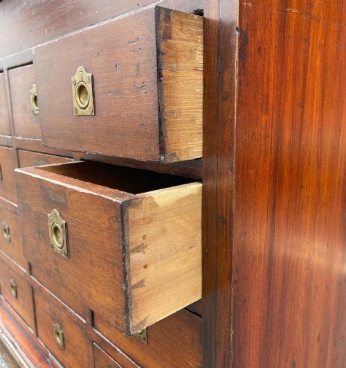 NINETEENTH CENTURY BANK OF DRAWERS - ADDITIONAL PHOTO 5