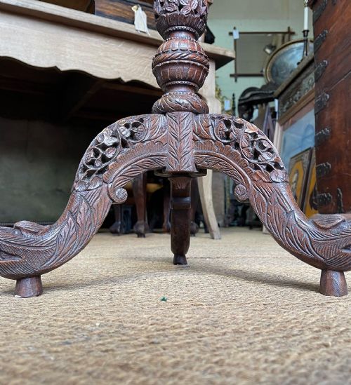 NORTH INDIAN PADAUK TABLE - ADDITIONAL PHOTO 2