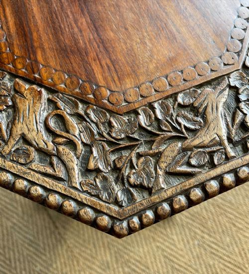 NORTH INDIAN PADAUK TABLE - ADDITIONAL PHOTO 4