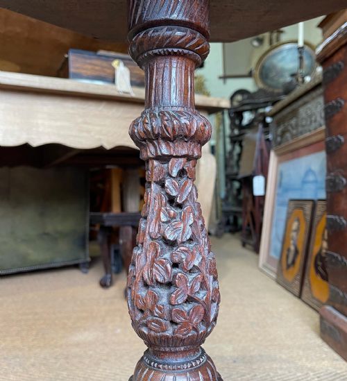 NORTH INDIAN PADAUK TABLE - ADDITIONAL PHOTO 5
