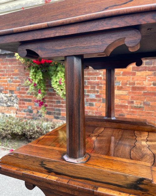 NINETEENTH CENTURY ROSEWOOD WHATNOT - ADDITIONAL PHOTO 1