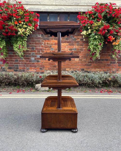 NINETEENTH CENTURY ROSEWOOD WHATNOT - ADDITIONAL PHOTO 6