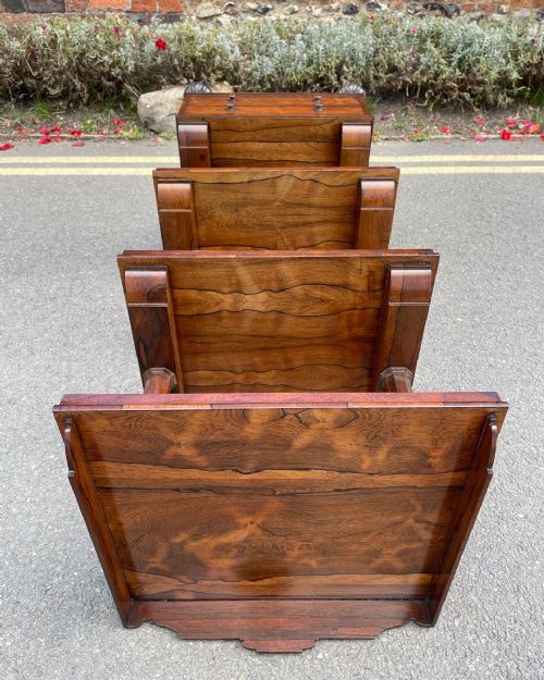 NINETEENTH CENTURY ROSEWOOD WHATNOT - ADDITIONAL PHOTO 9