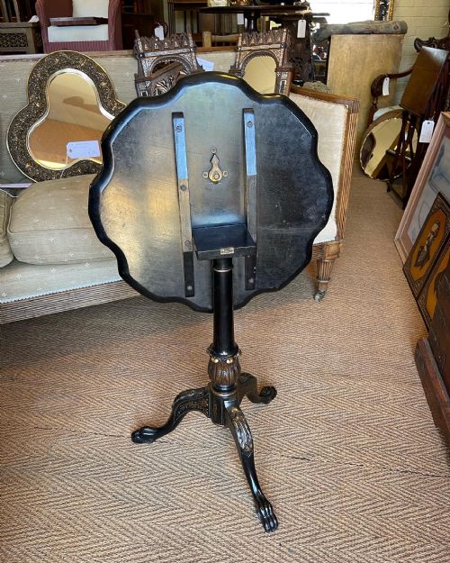 CHINOISERIE PEDESTAL TABLE - ADDITIONAL PHOTO 7
