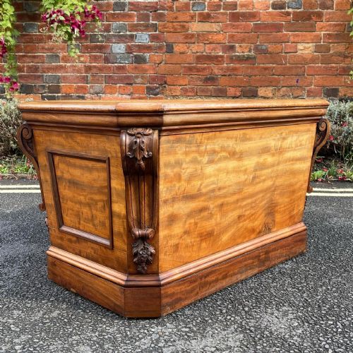 NINETEENTH CENTURY MAHOGANY WINE COOLER - ADDITIONAL PHOTO 4