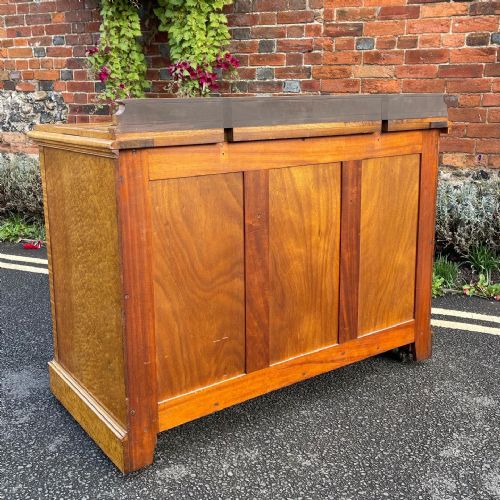 FINE BIRDSEYE MAPLE CHEST - ADDITIONAL PHOTO 7