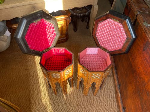PAIR OF LIBERTY WORK TABLES - ADDITIONAL PHOTO 2