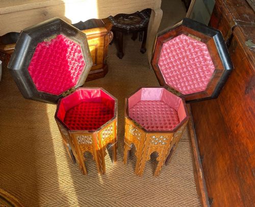 PAIR OF LIBERTY WORK TABLES - ADDITIONAL PHOTO 6