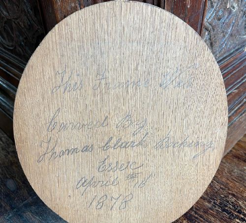 PAIR OF VICTORIAN OAK FRAMES - ADDITIONAL PHOTO 1