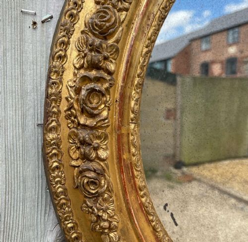 NINETEENTH CENTURY GILT MIRROR - ADDITIONAL PHOTO 1