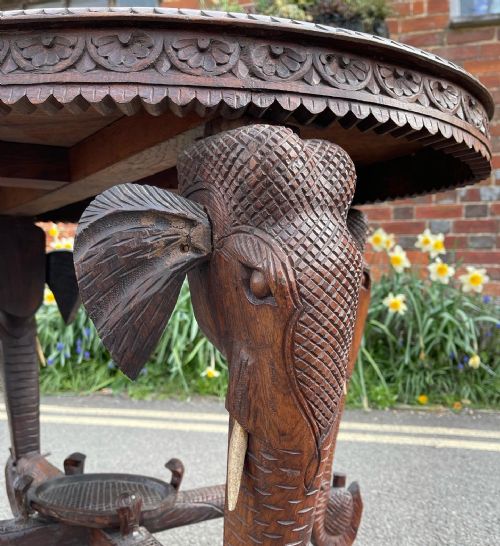 INDIAN ELEPHANT TABLE - ADDITIONAL PHOTO 2