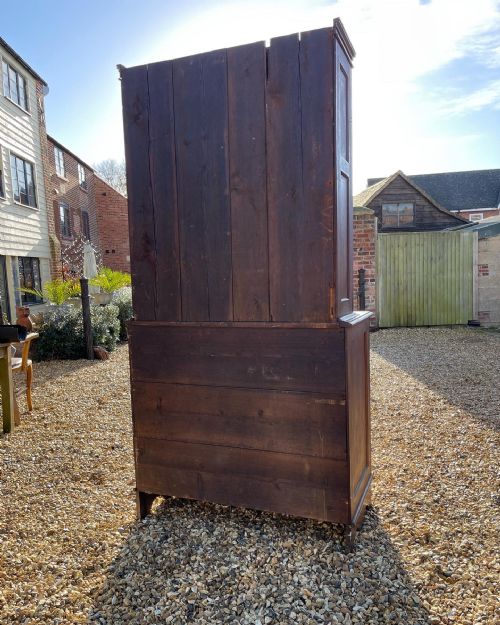 NINETEENTH CENTURY OAK CUPBOARD - ADDITIONAL PHOTO 4