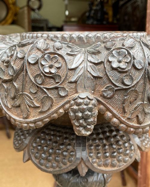PAIR OF ANGLO INDIAN PLANT STANDS - ADDITIONAL PHOTO 2
