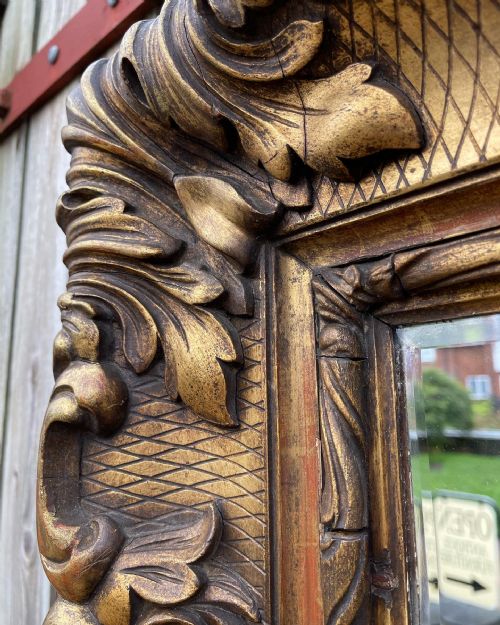 NINETEENTH CENTURY GILT MIRROR - ADDITIONAL PHOTO 3