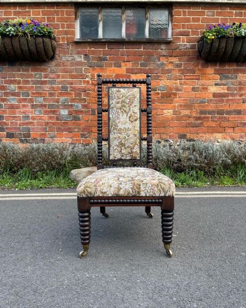 bobbin turned chair - CATEGORY: ANTIQUE CHAIRS - DATED 19TH CENTURY