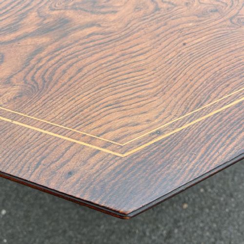 LATE VICTORIAN ROSEWOOD TABLE - ADDITIONAL PHOTO 6