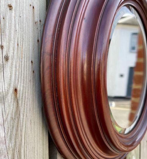 CIRCULAR VICTORIAN MIRROR - ADDITIONAL PHOTO 3
