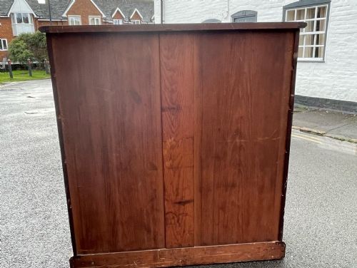 NINETEENTH CENTURY MAHOGANY CHEST - ADDITIONAL PHOTO 3