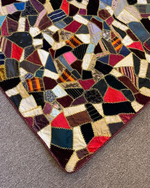 VICTORIAN CRAZY QUILT - ADDITIONAL PHOTO 5