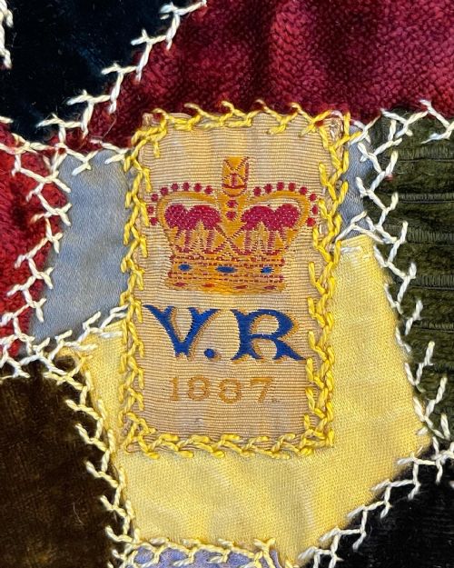 VICTORIAN CRAZY QUILT - ADDITIONAL PHOTO 7