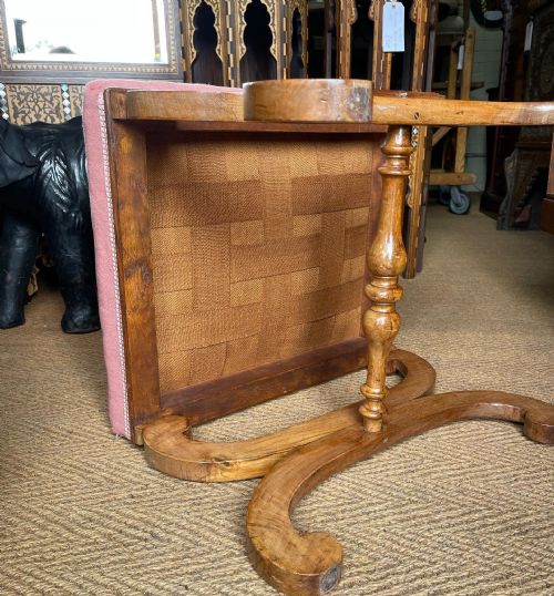 NINETEENTH CENTURY STOOL - ADDITIONAL PHOTO 1