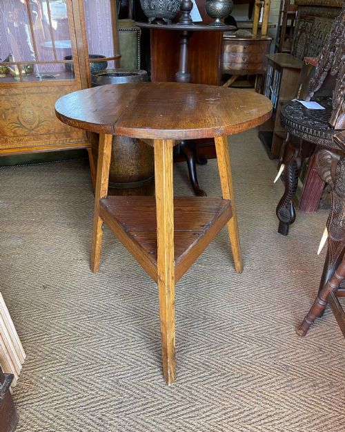 nineteenth century cricket table - CATEGORY: ANTIQUE TABLES - DATED 19TH CENTURY