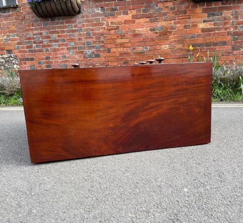 NINETEENTH CENTURY MAHOGANY CHEST - ADDITIONAL PHOTO 7