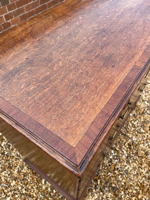 GEORGE III OAK CHEST - ADDITIONAL PHOTO 3