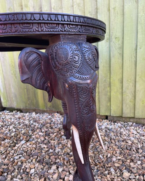 INDIAN ELEPHANT TABLE - ADDITIONAL PHOTO 2
