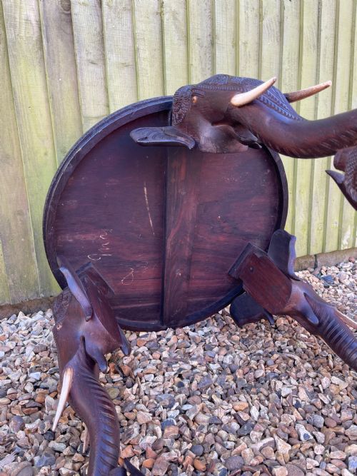 INDIAN ELEPHANT TABLE - ADDITIONAL PHOTO 3