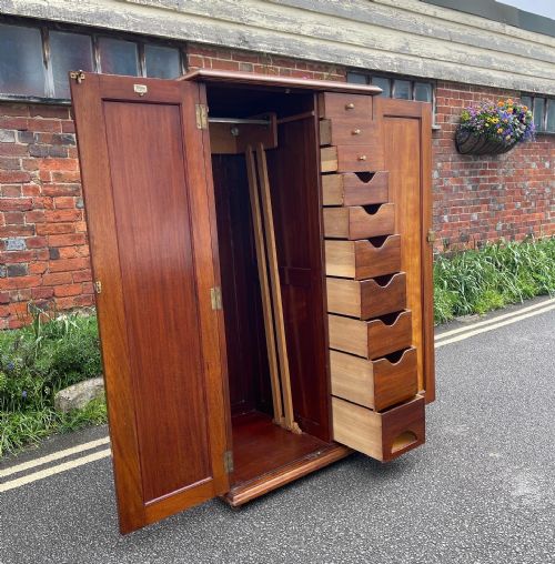 MAHOGANY COMPACTUM WARDROBE - ADDITIONAL PHOTO 2