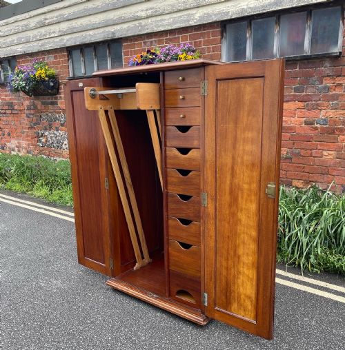 MAHOGANY COMPACTUM WARDROBE - ADDITIONAL PHOTO 4