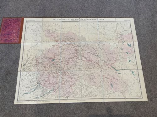 RARE JUMMOO AND KASHMIR MAP - ADDITIONAL PHOTO 1