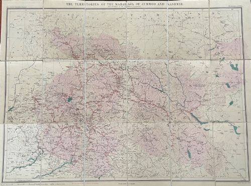 RARE JUMMOO AND KASHMIR MAP - ADDITIONAL PHOTO 5