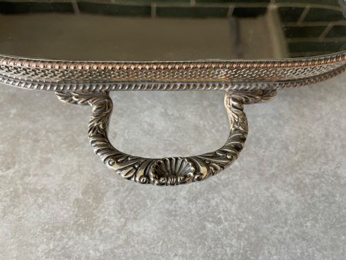 SILVER PLATED TRAY - ADDITIONAL PHOTO 3