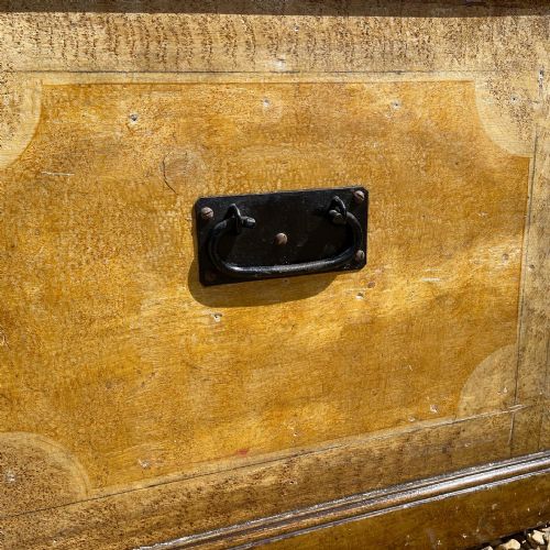 VICTORIAN PAINTED PINE TRUNK - ADDITIONAL PHOTO 3