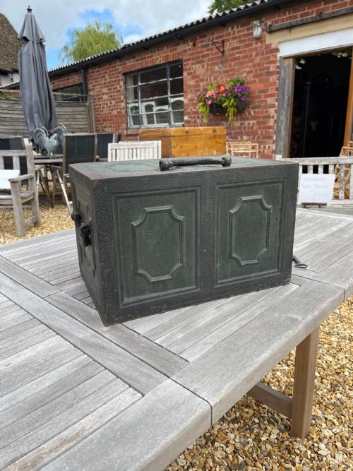 nineteenth century strong boxsafe - CATEGORY: ANTIQUE CHESTS - DATED 1850