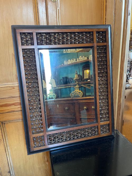 moorish mirror - CATEGORY: ANTIQUE MIRRORS - DATED 1890
