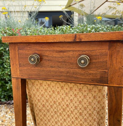 GEORGIAN ROSEWOOD WORK TABLE - ADDITIONAL PHOTO 2