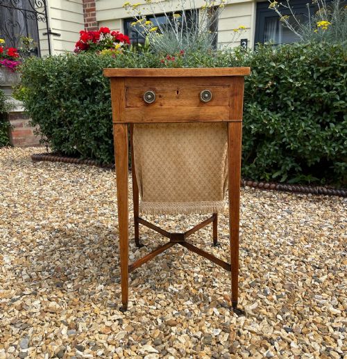 GEORGIAN ROSEWOOD WORK TABLE - ADDITIONAL PHOTO 5