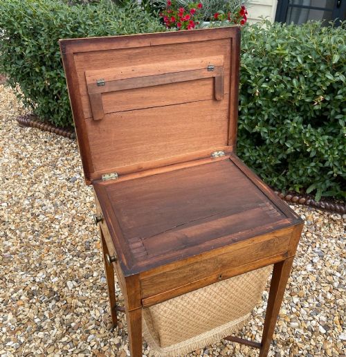 GEORGIAN ROSEWOOD WORK TABLE - ADDITIONAL PHOTO 7