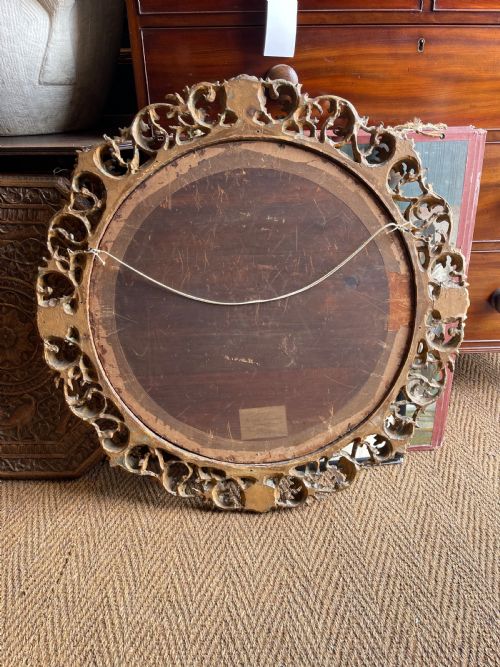 NINETEENTH CENTURY GILTWOOD MIRROR - ADDITIONAL PHOTO 3
